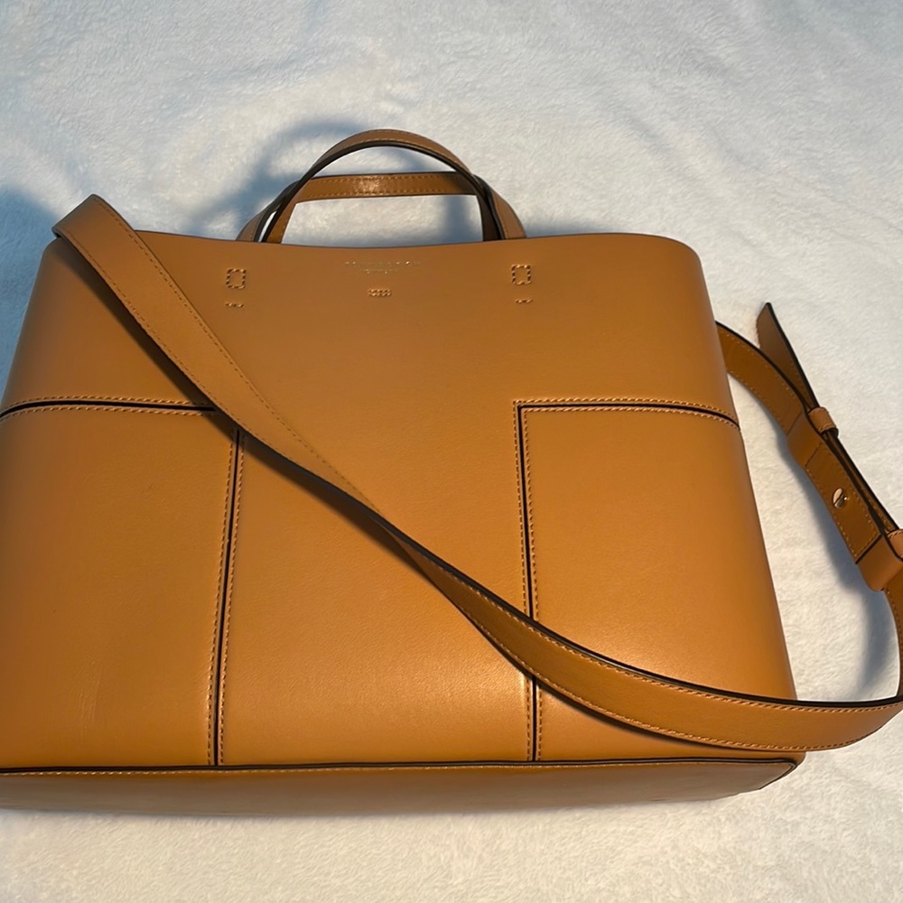 Tory Burch T triple compartment tote